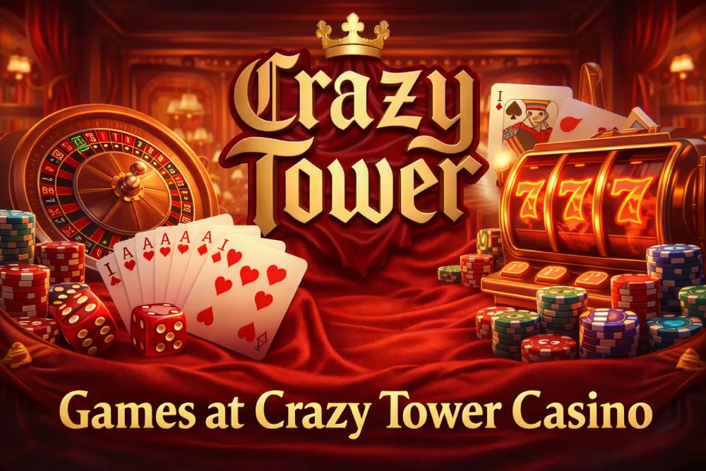 Games at Crazy Tower сasino